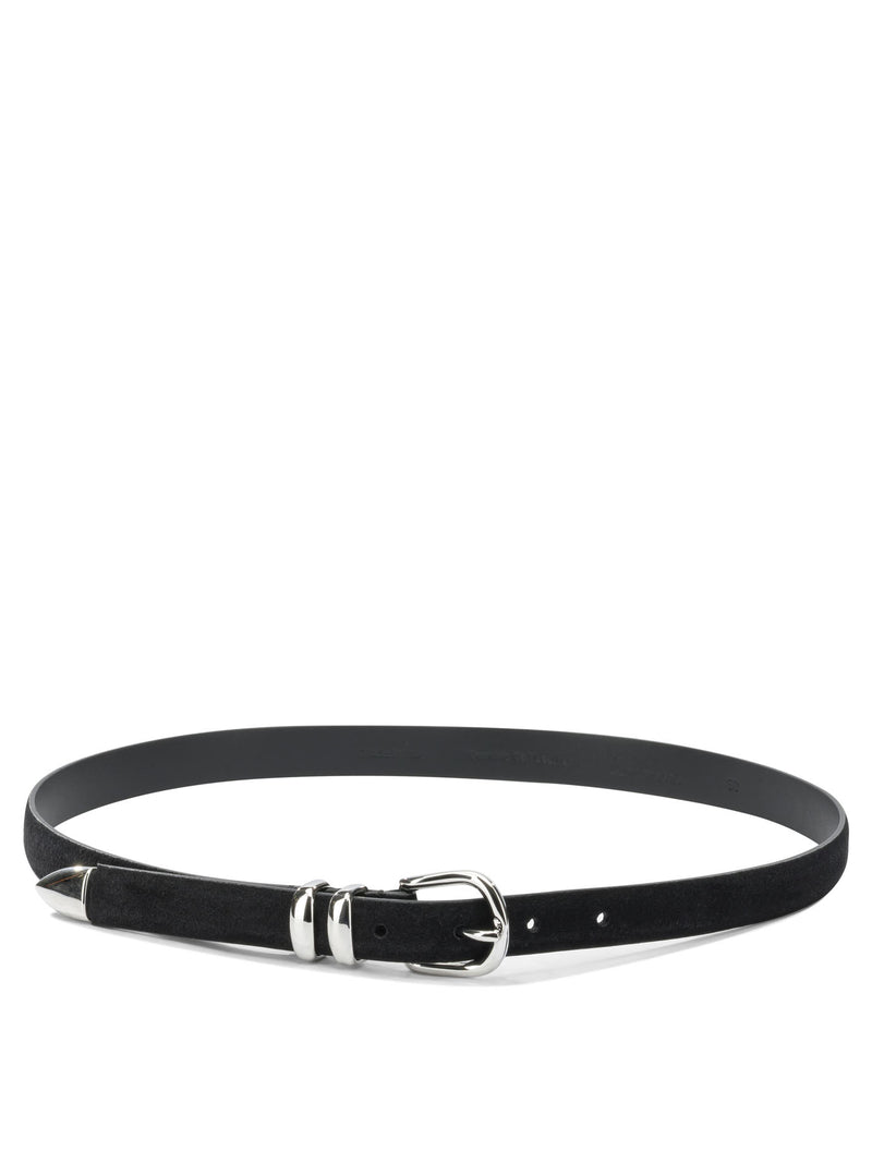 Anderson's Anderson's Suede Leather Belt Black Women - World Class Fashion