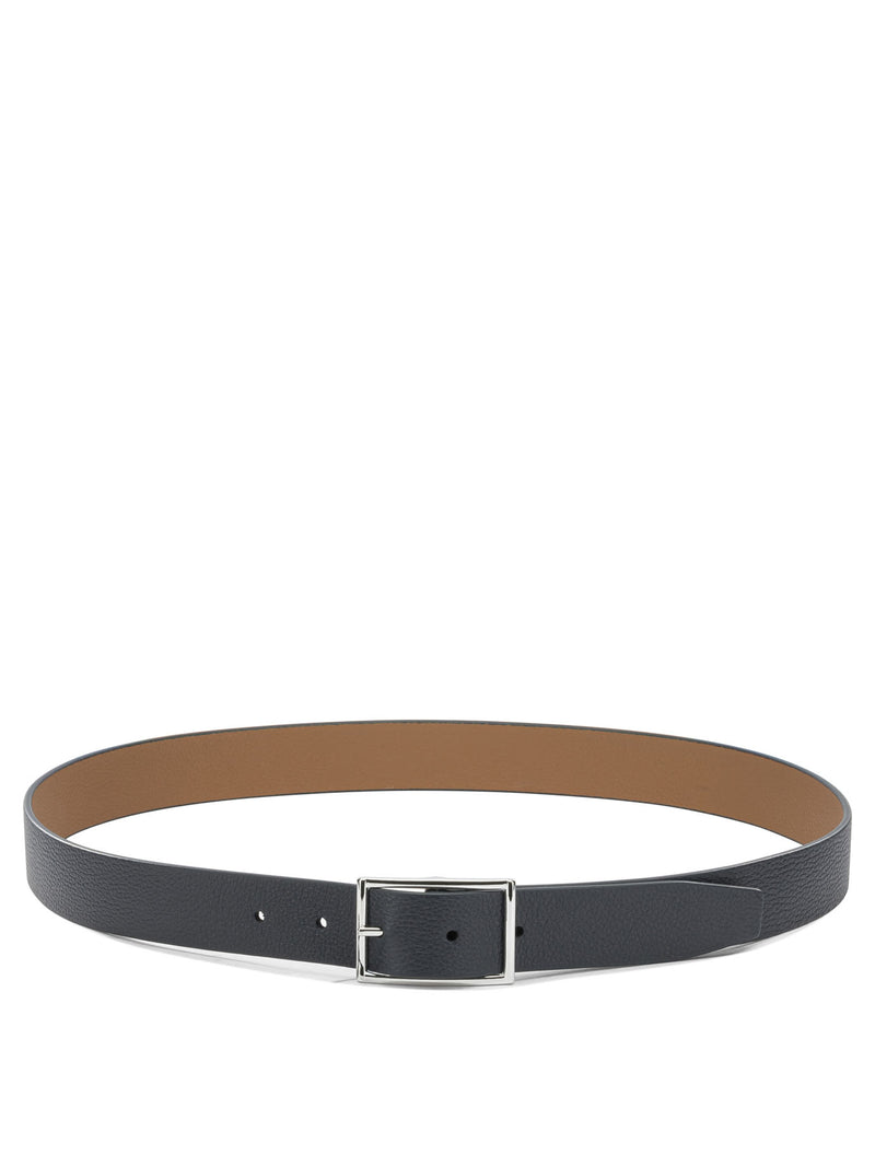 Anderson's Anderson's Leather Belt Blue Men - World Class Fashion