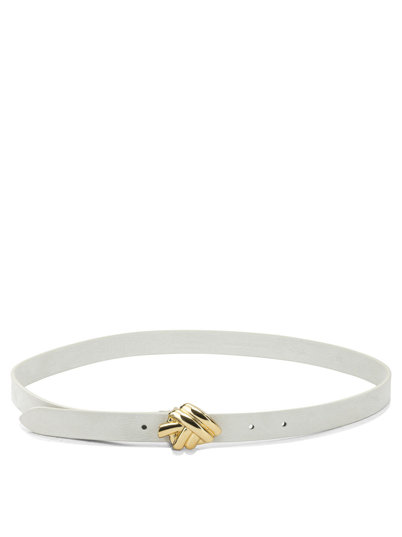 Anderson's Anderson's Leather Belt White Women - World Class Fashion