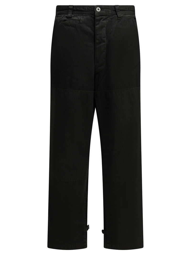 A.presse A.presse Double Knee Cargo Pants Black - World Class Fashion
