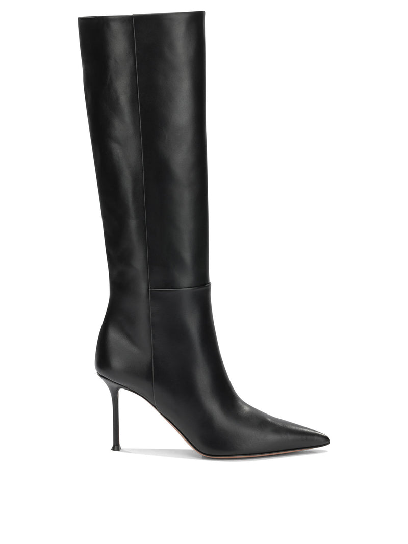 Aquazzura Aquazzura Harper 85mm Knee-high Boots Black - World Class Fashion
