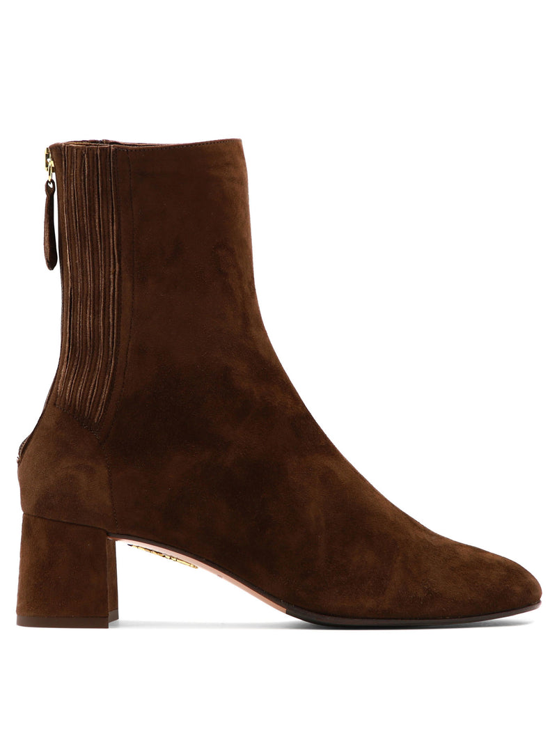 Aquazzura Aquazzura Saint Honore 50mm Ankle Boots Brown Women - World Class Fashion