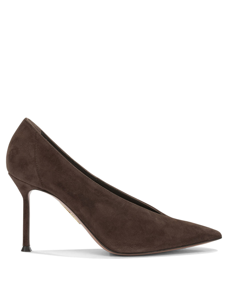 Aquazzura Aquazzura Voltaire 85mm Pumps Brown Women - World Class Fashion