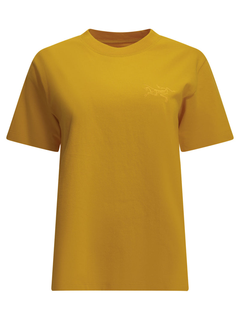 Arc'teryx Arc'teryx Kragg Little Bird Crew-neck T-shirt Yellow - World Class Fashion