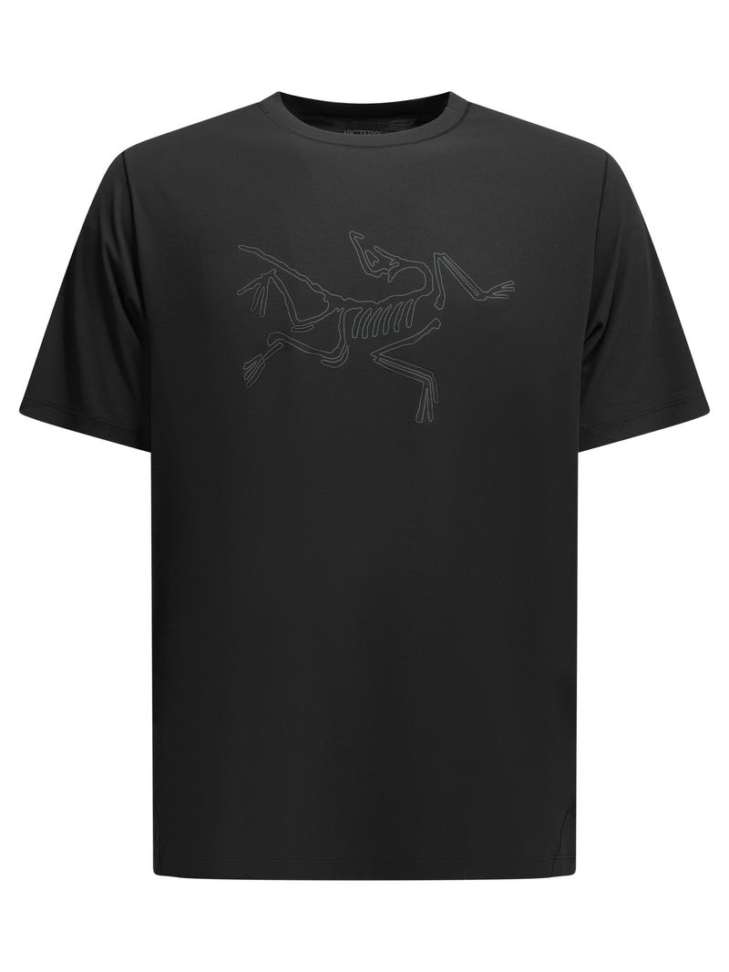Arc'teryx Arc'teryx Cormac Logo Crew-neck T-shirt Black - World Class Fashion
