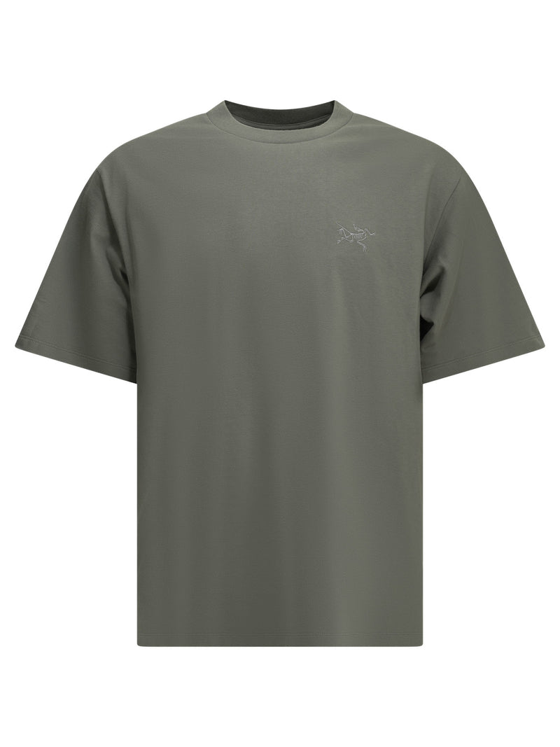 Arc'teryx Arc'teryx Kragg Emblem Crew Neck T-shirt Grey - World Class Fashion