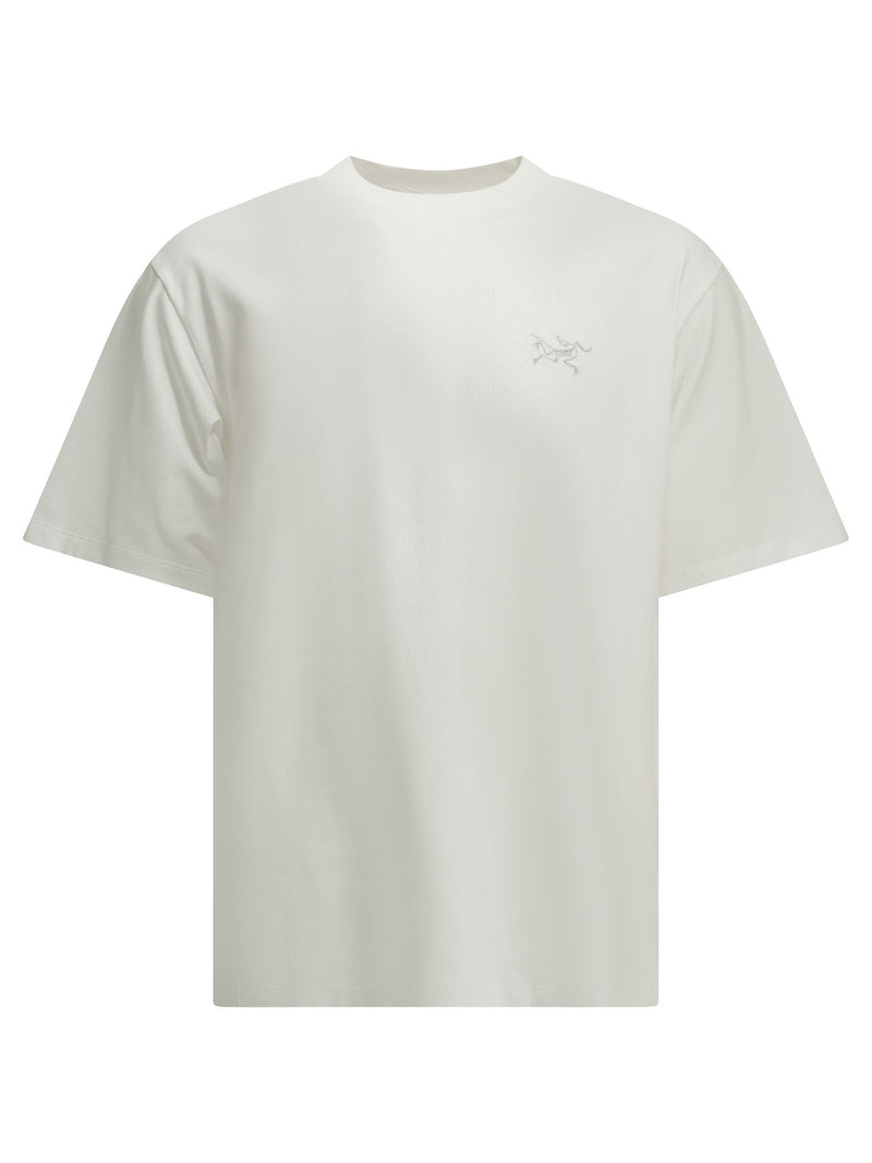 Arc'teryx Arc'teryx Kragg Emblem Crew Neck T-shirt White - World Class Fashion
