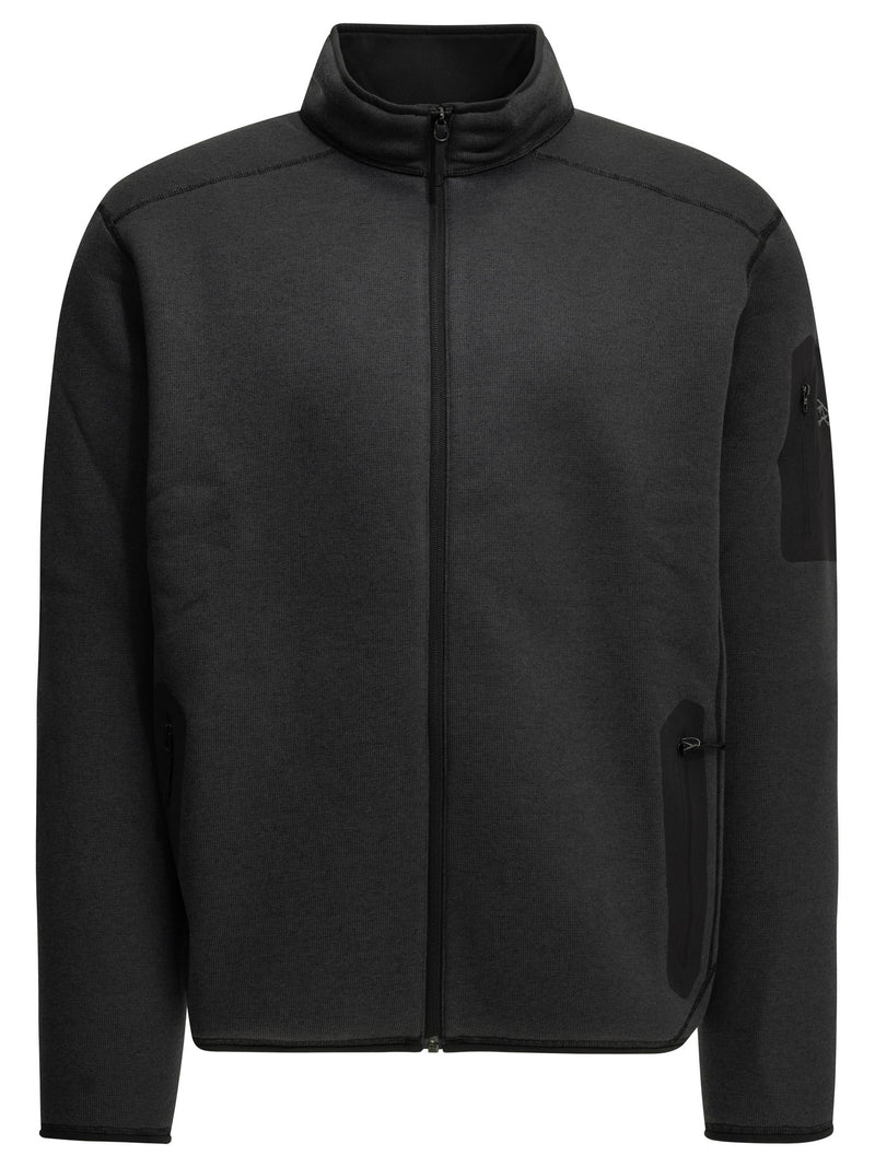 Arc'teryx Arc'teryx Covert Zip-up Sweatshirt Black - World Class Fashion