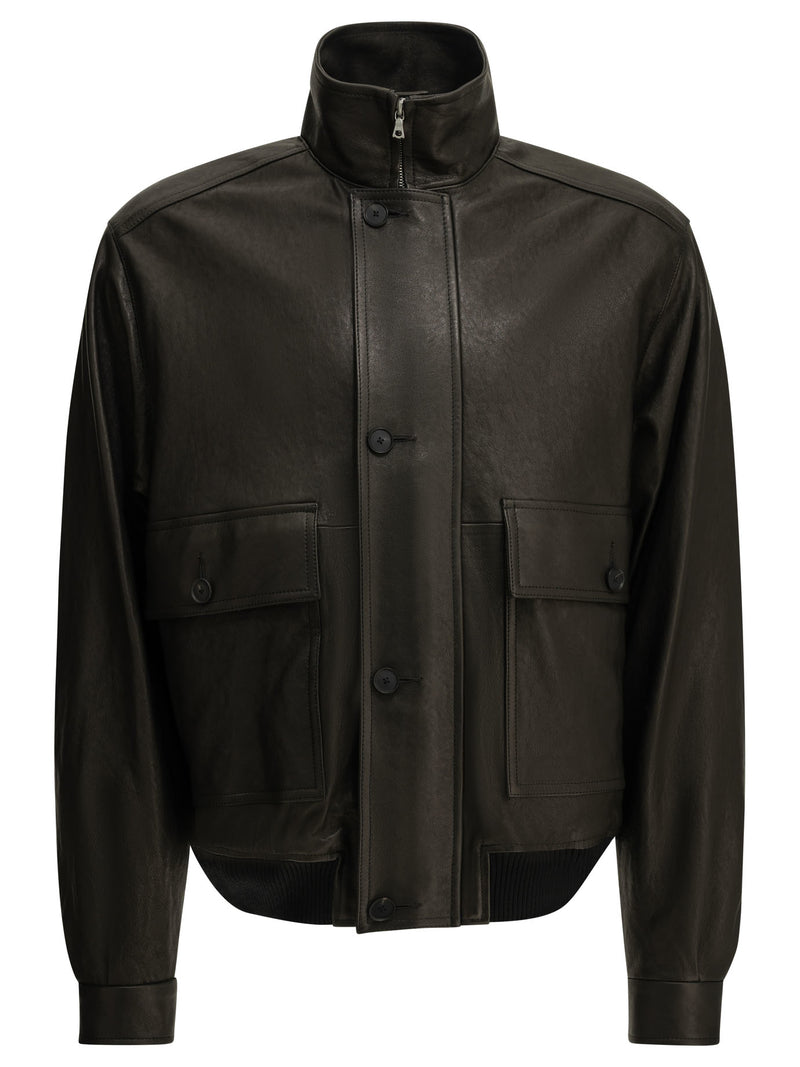 Auralee Auralee Leather Jacket - World Class Fashion
