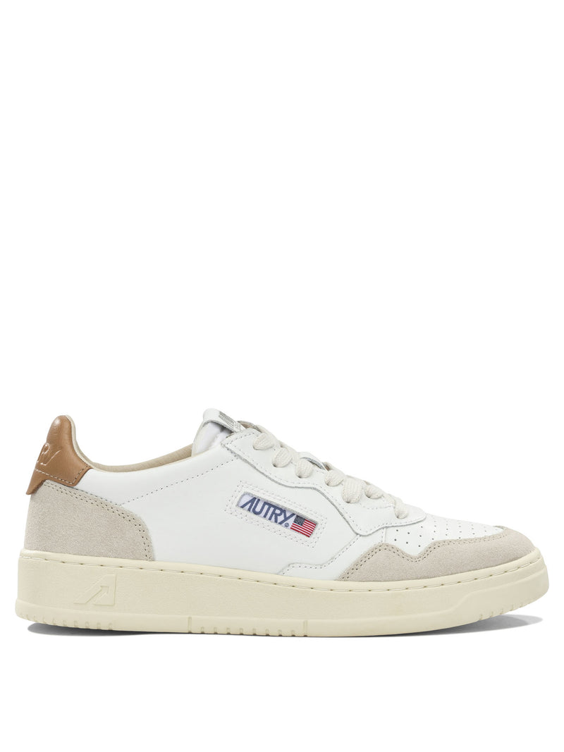 Autry Autry Medalist Zapatillas Bajas Beige para Hombre - World Class Fashion