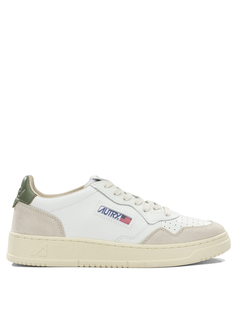 Autry Zapatillas bajas Autry Medalist verdes para hombre - World Class Fashion