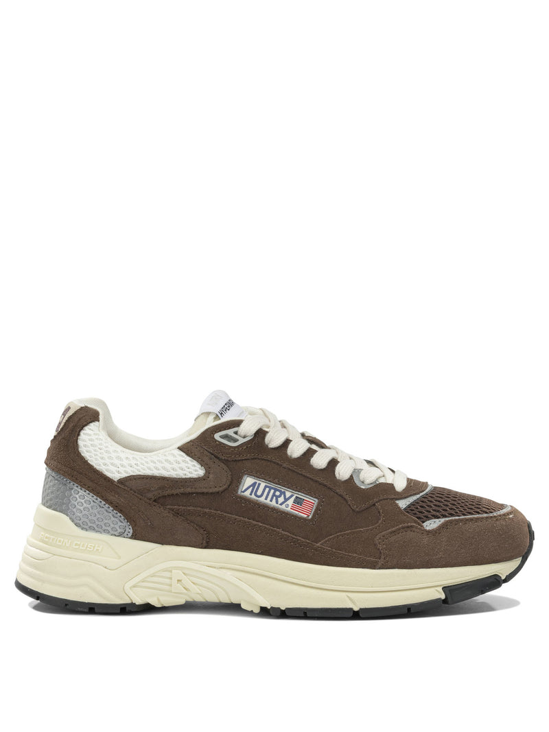 Autry Zapatillas bajas Autry Hyperway para hombre, color marrón - World Class Fashion