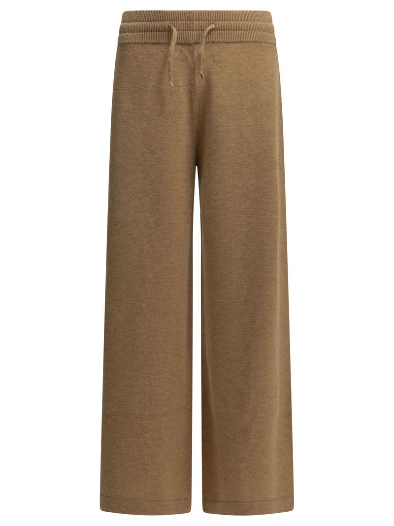 Autry Autry Casual Wool and Cashmere Pants Beige - World Class Fashion
