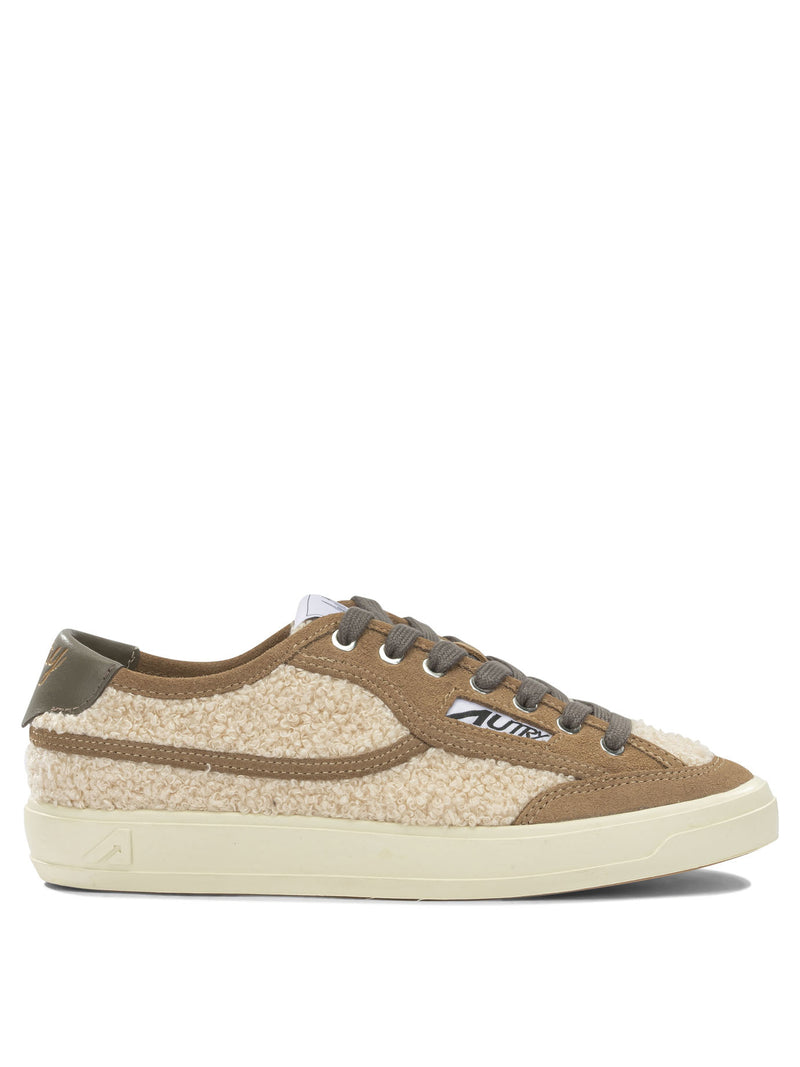 Autry Autry Windscape Low-top Sneakers Beige Women - World Class Fashion