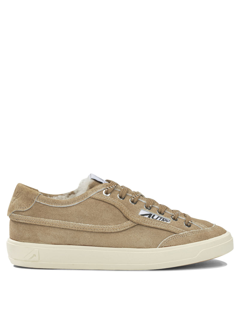 Autry Autry Windscape Low-top Sneakers Beige Women - World Class Fashion