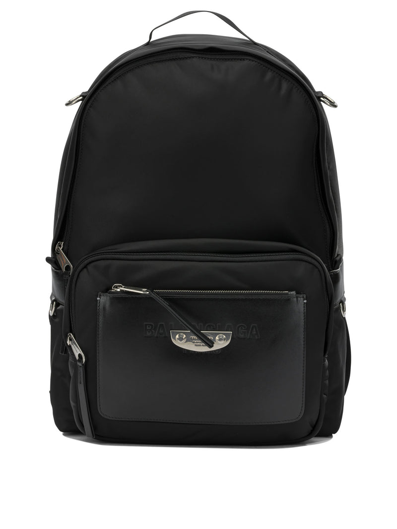 Balenciaga Balenciaga Sleek Casual Backpack Black - World Class Fashion