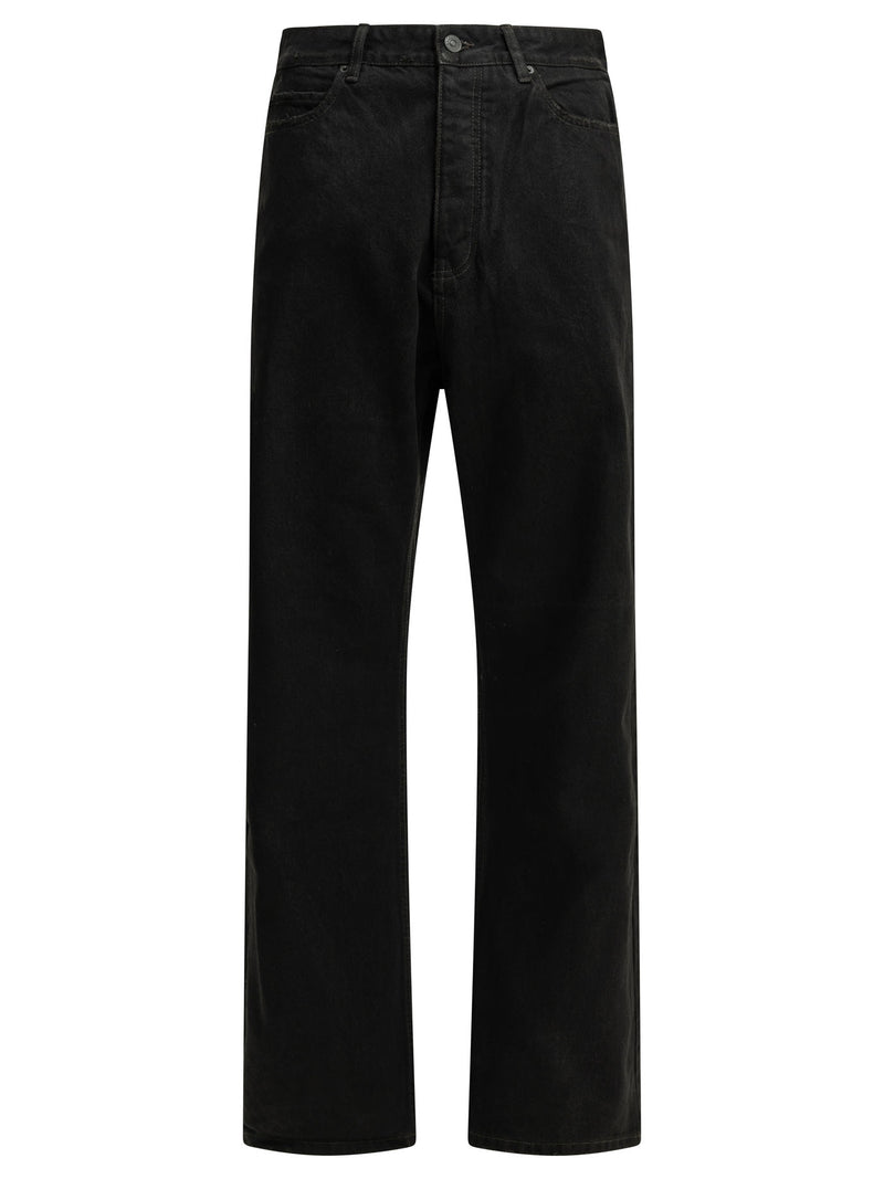 Balenciaga Balenciaga Straight-leg Jeans Black Men - World Class Fashion