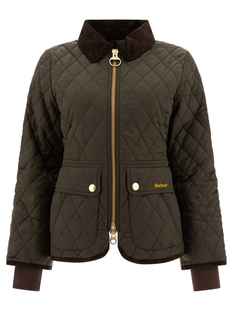 Barbour Barbour Beadnell Quilted Jacket Brown Women - World Class Fashion