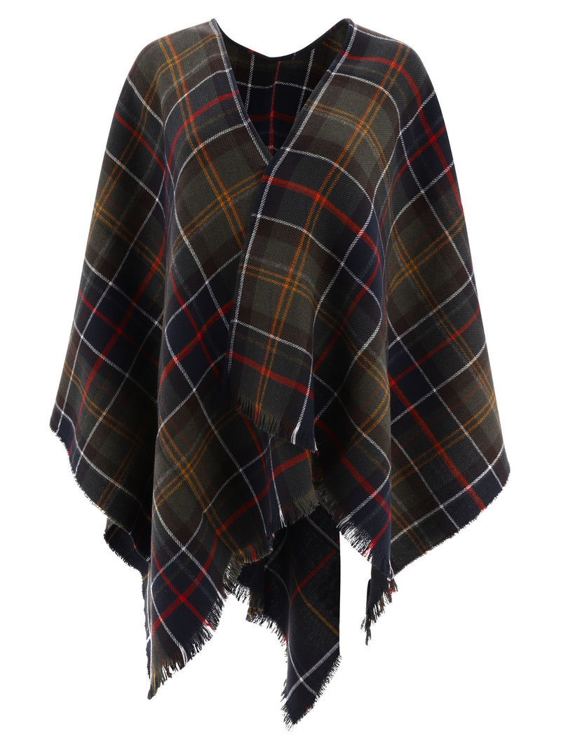 Barbour Barbour Montieth Serape Shawl Blue - World Class Fashion