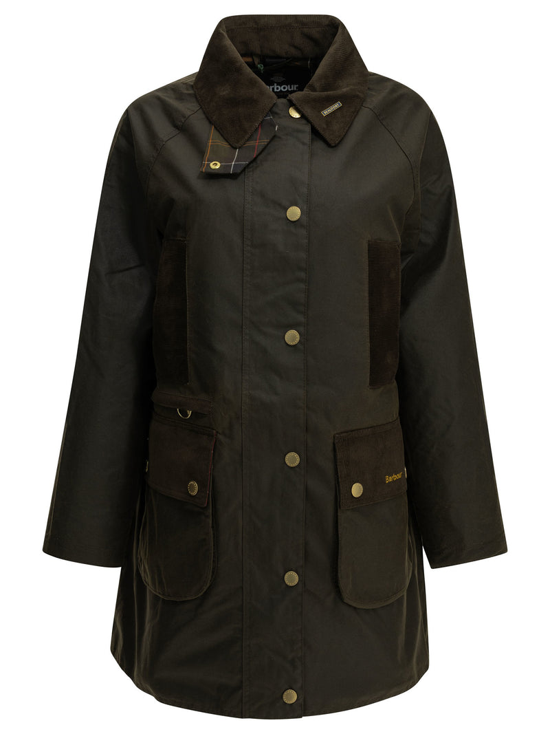 Barbour Barbour Modern Beaufort Raincoat Brown Women - World Class Fashion