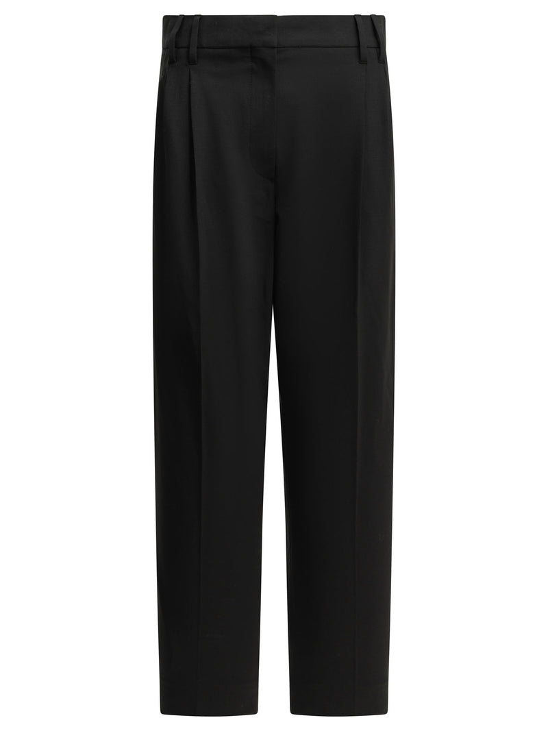 Brunello Cucinelli Brunello Cucinelli Slouchy Tailored Pants Black Women - World Class Fashion