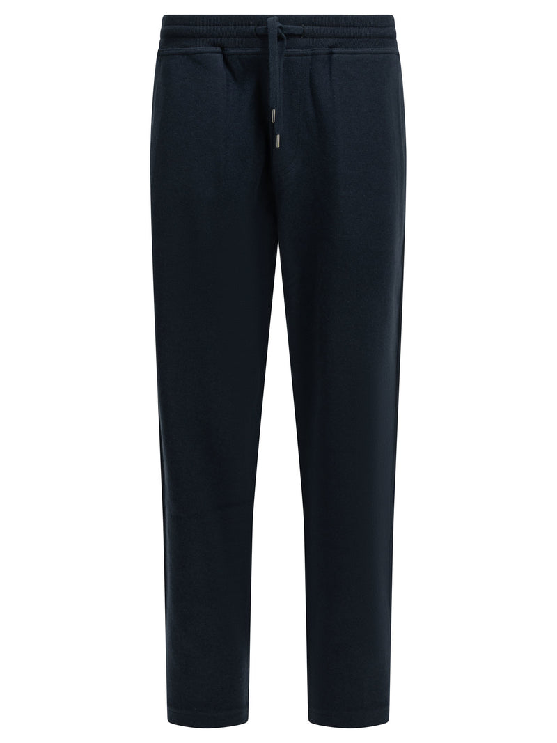 Brunello Cucinelli Brunello Cucinelli Cashmere Sweatpants Blue Men - World Class Fashion