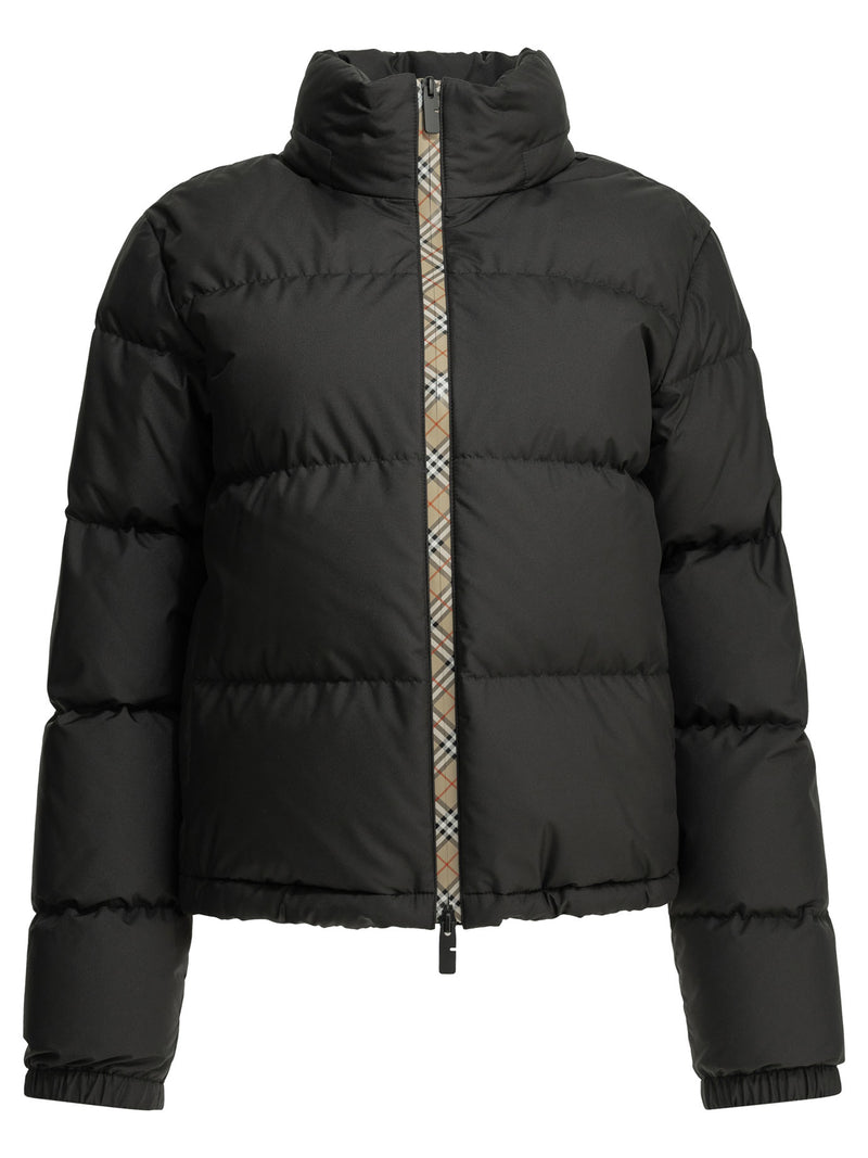 Burberry Burberry Ambleside Short Down Jacket Black - World Class Fashion