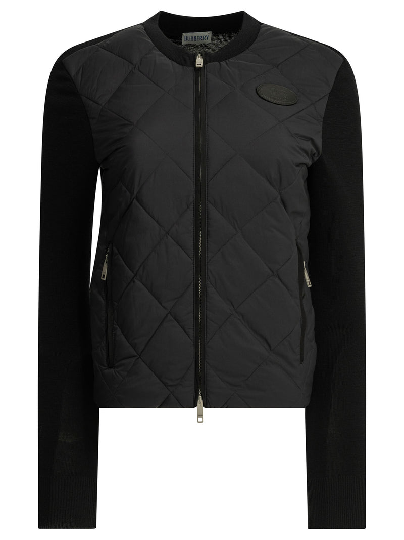 Burberry Burberry Fulbrook Quilted Jacket Black - World Class Fashion