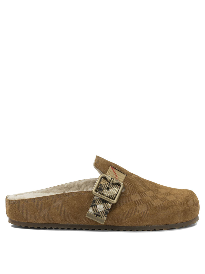 Burberry Burberry Urchin Clogs Beige Women - World Class Fashion