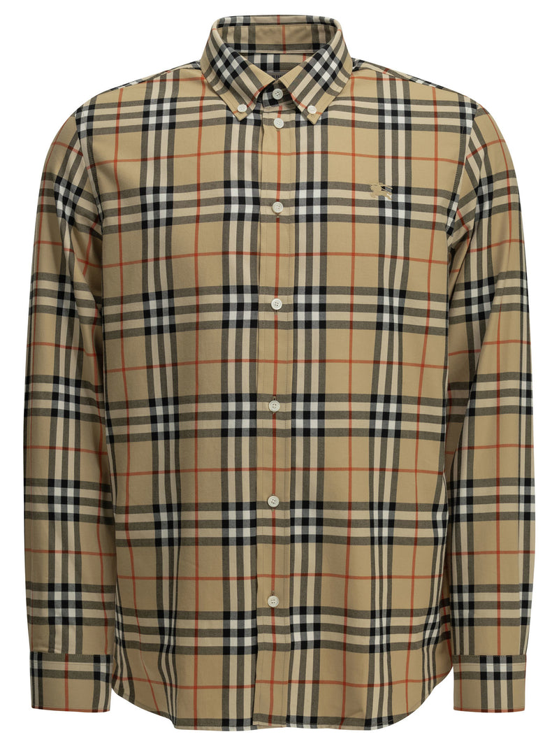Burberry Burberry Robert Casual Shirt Beige - World Class Fashion