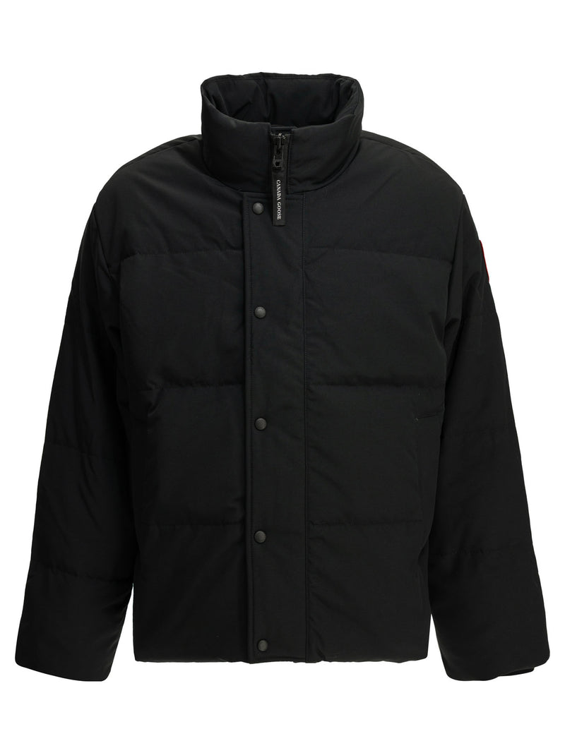 Canada Goose Canada Goose Bayview Short Down Jacket Black - World Class Fashion
