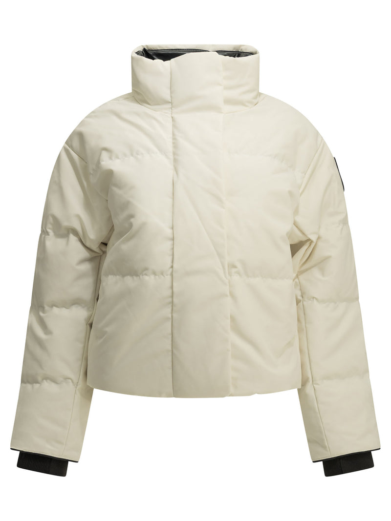 Canada Goose Canada Goose Grandview Short Down Jacket White - World Class Fashion