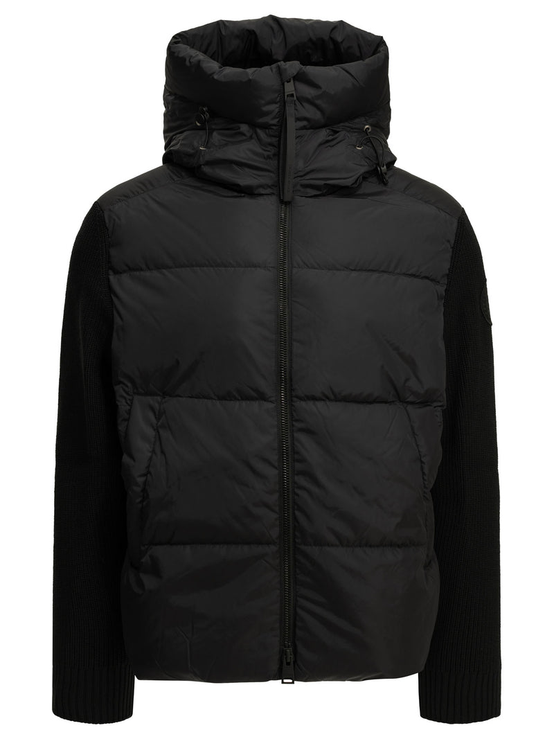 Canada Goose Canada Goose Hybridge® Grove Short Down Jacket Black - World Class Fashion