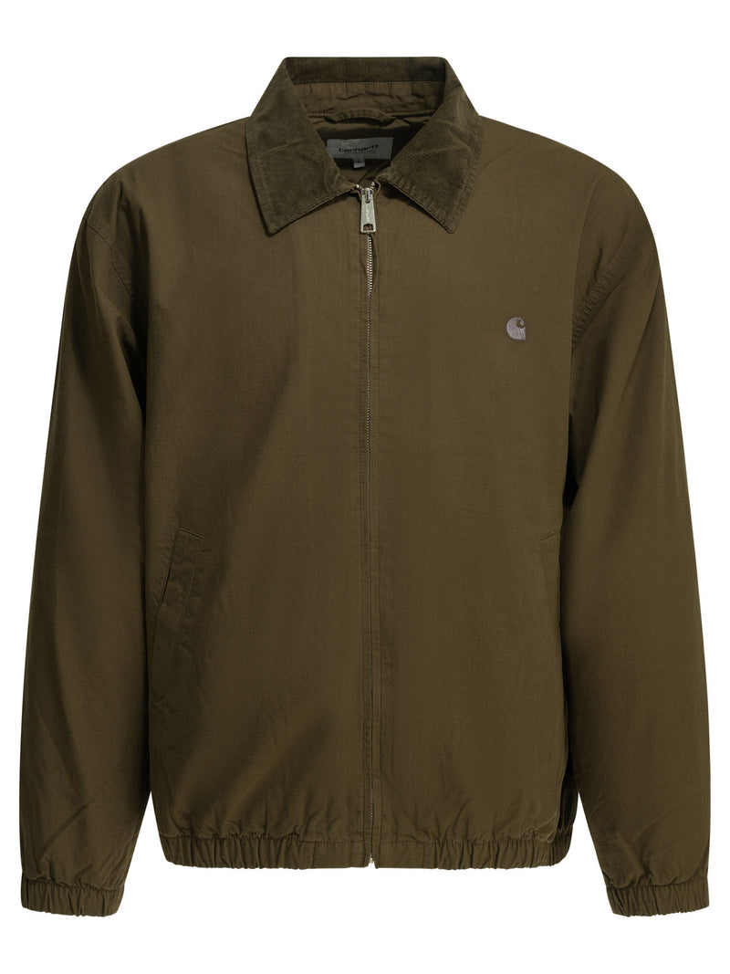 Carhartt WIP Carhartt WIP Madison Ripstop Bomber Jacket Green - World Class Fashion