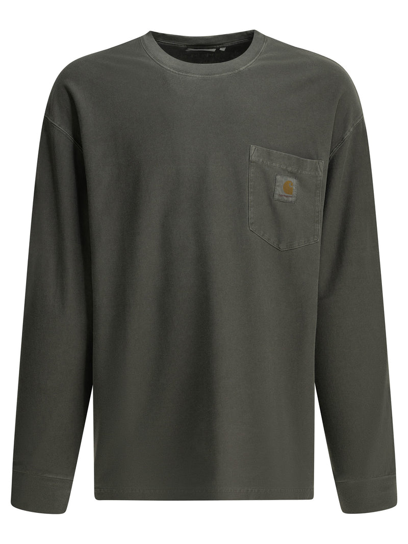 Carhartt WIP Carhartt WIP Loose Pocket T Crew-neck T-shirt Black - World Class Fashion