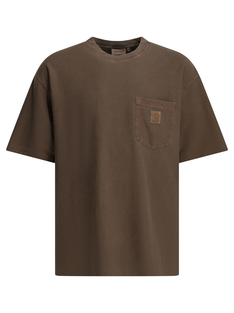 Carhartt WIP Carhartt WIP Loose Pocket T Crewneck T-shirt Brown - World Class Fashion