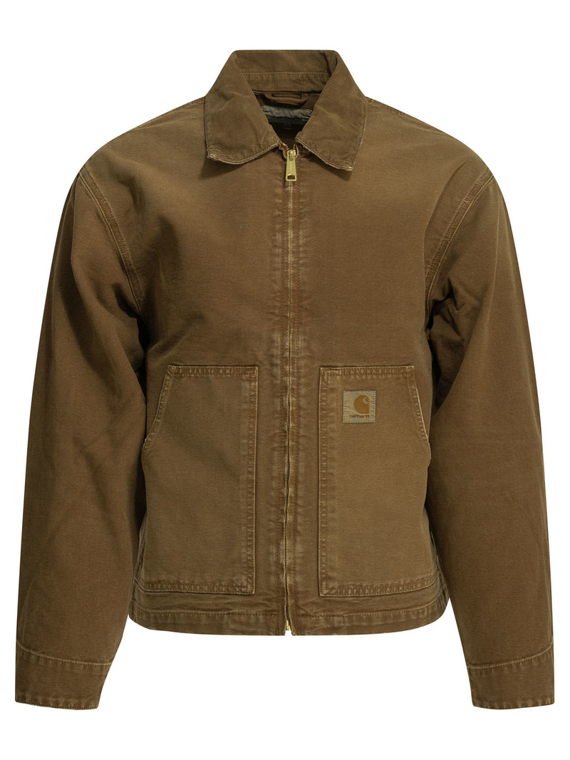 Carhartt WIP Carhartt WIP Arcan Lightweight Jacket Brown - World Class Fashion