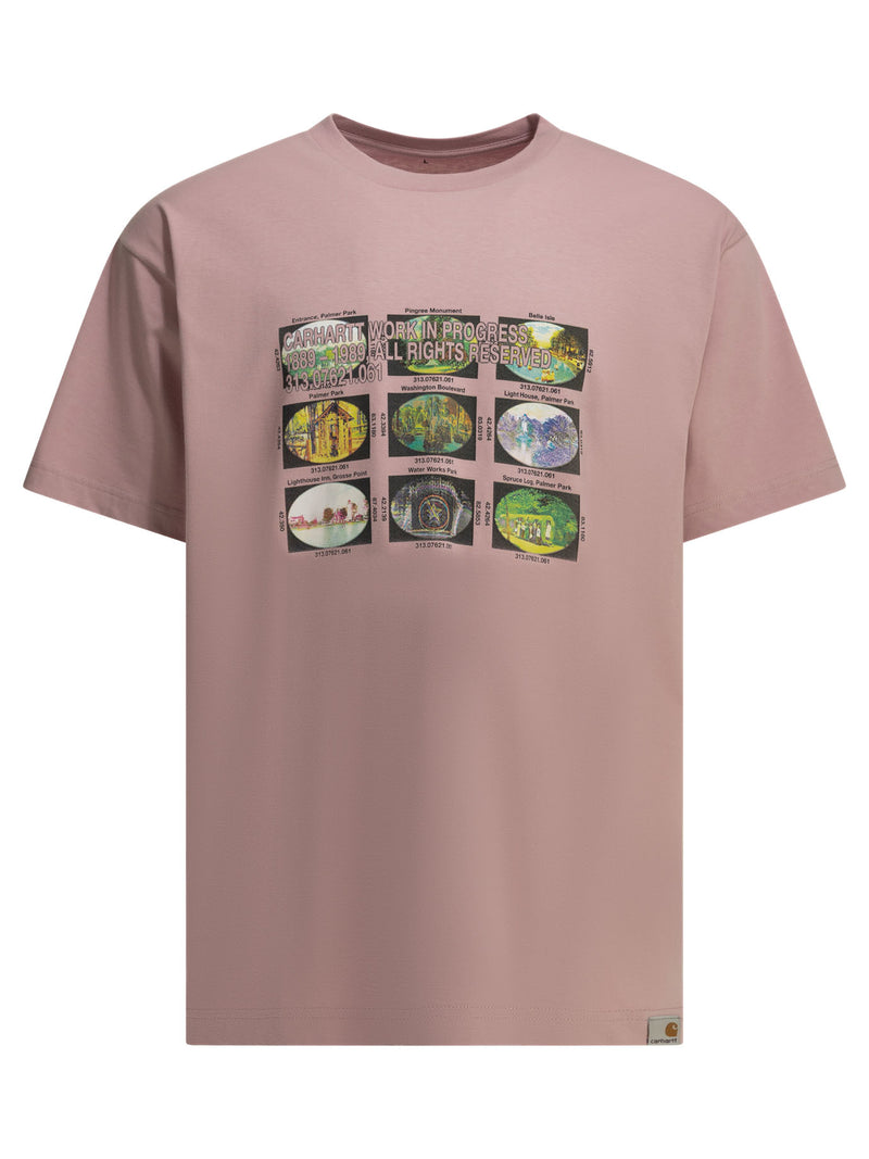 Carhartt WIP Carhartt WIP Coordinates Crew-neck T-shirt Pink - World Class Fashion
