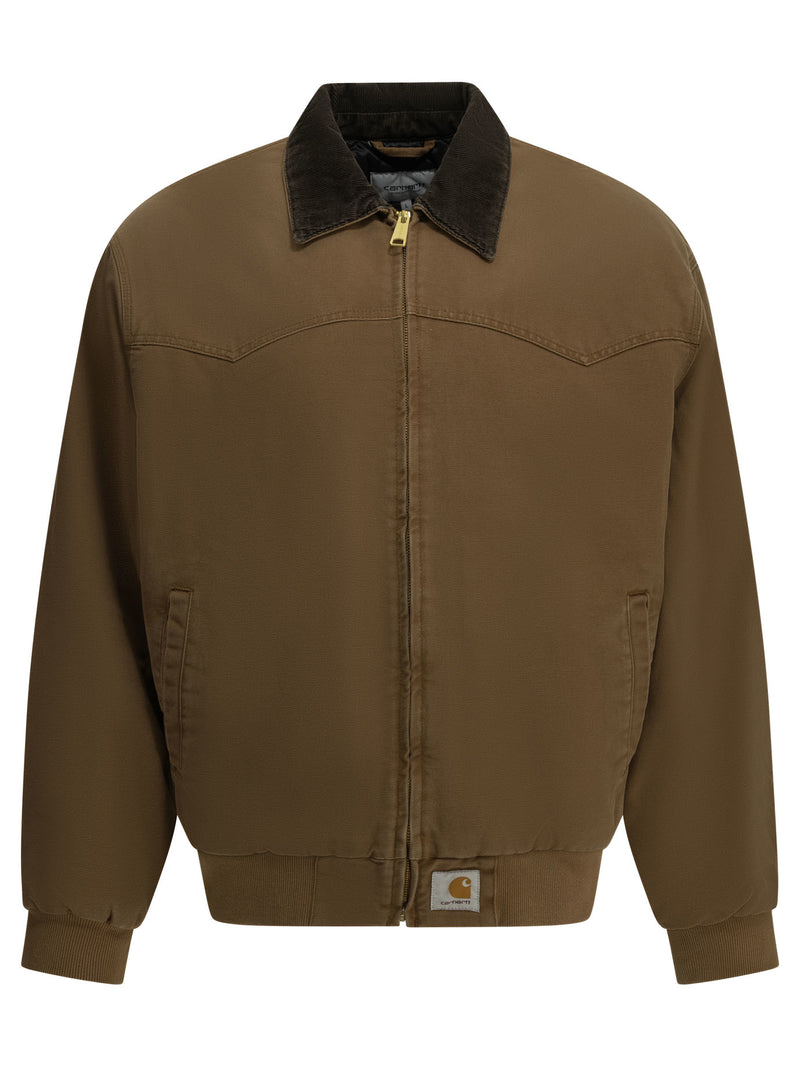 Carhartt WIP Carhartt Wip Og Santa Fe Bomber Jacket - World Class Fashion