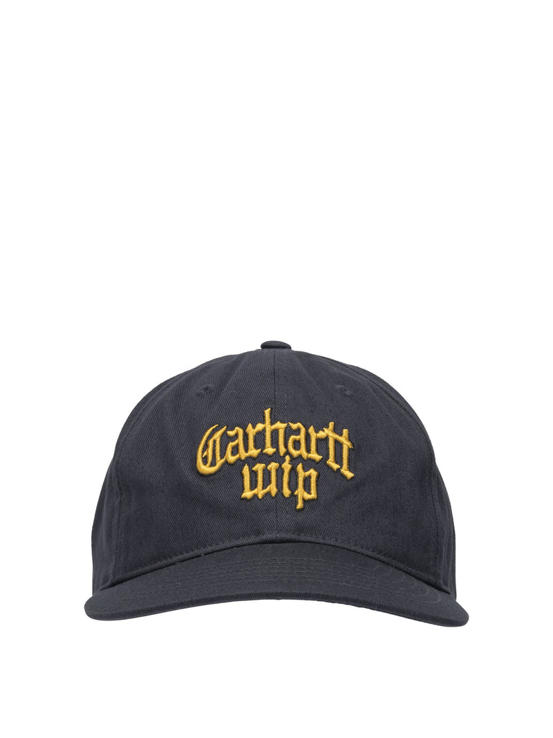 Carhartt WIP Carhartt WIP Blackletter Baseball Cap Blue - World Class Fashion