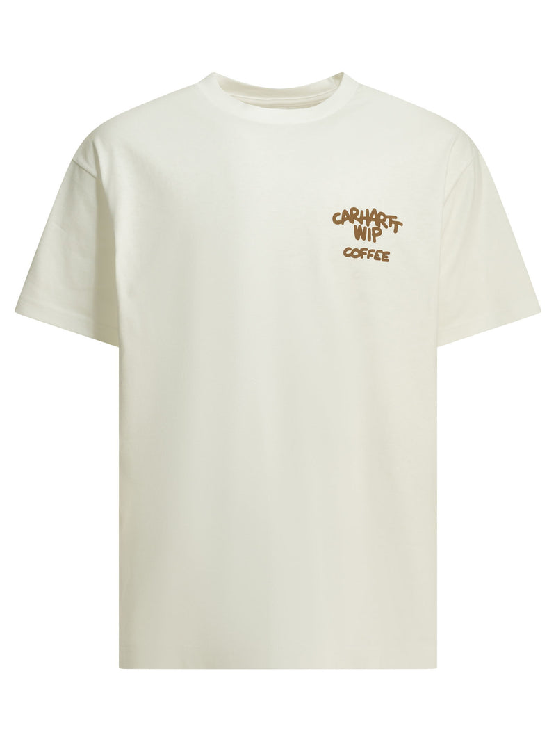 Carhartt WIP Carhartt WIP Coffee Break Crewneck T-shirt White - World Class Fashion