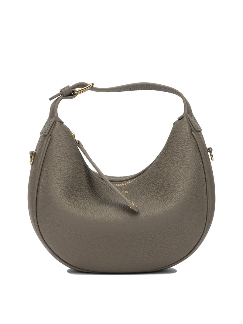 Celine Celine Bolso de hombro de cuero gris - World Class Fashion