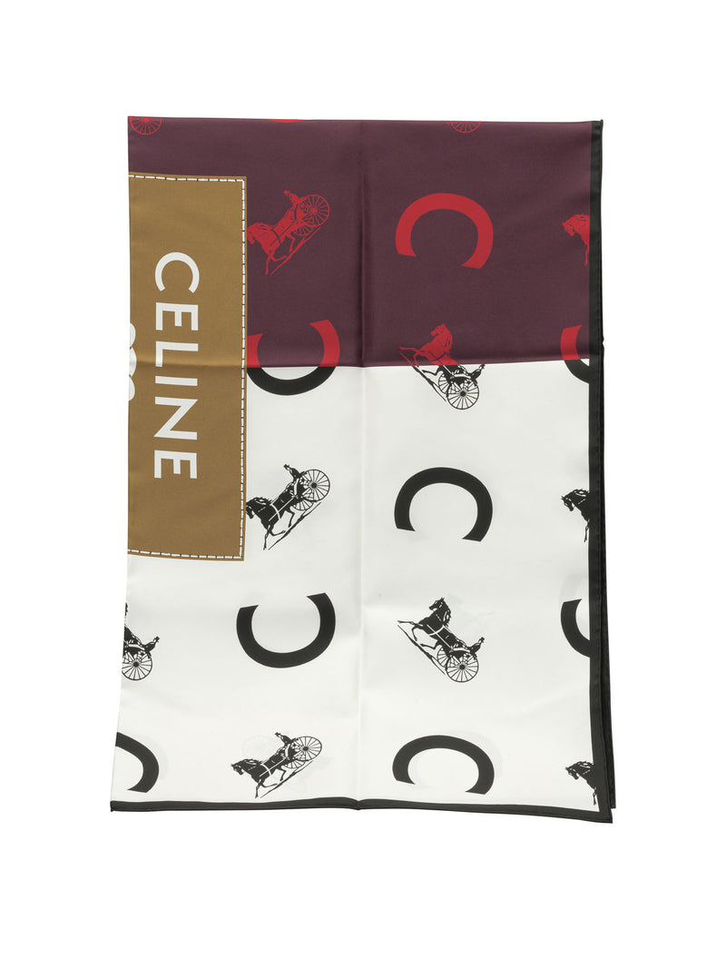 Celine Celine Silk Scarves Multicolor Women - World Class Fashion
