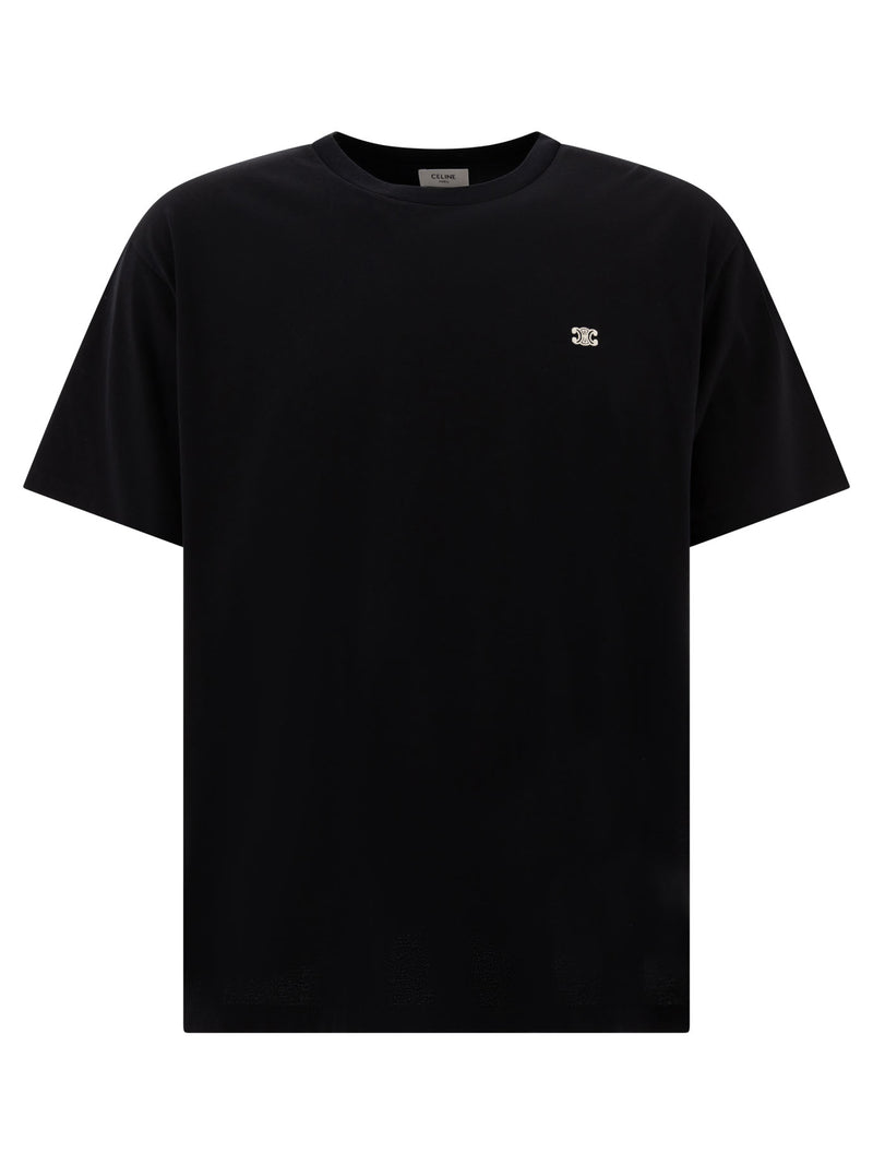 Celine Celine Cotton T-Shirt Black Men - World Class Fashion