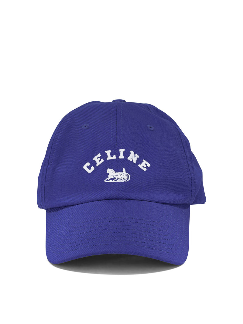 Celine Celine Cotton Hat Blue Men - World Class Fashion