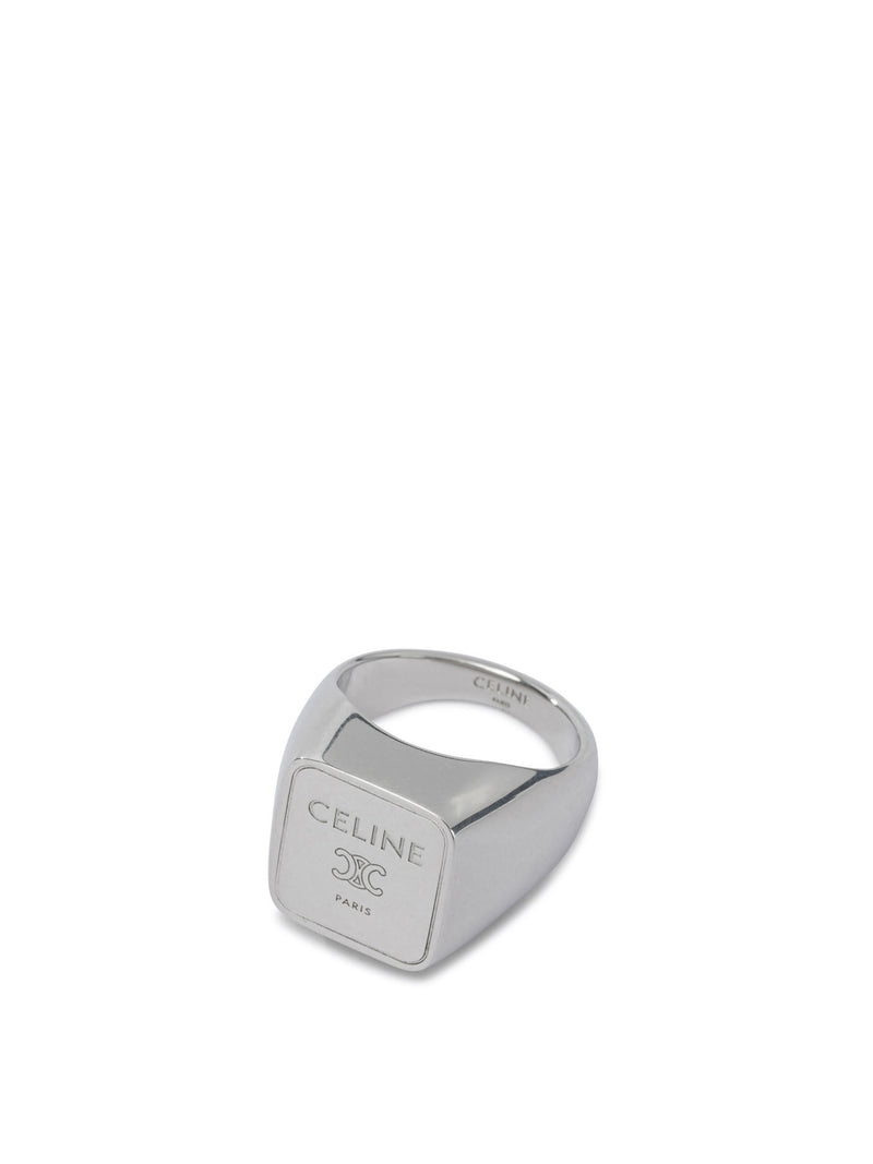 Celine Pulsera de latón para hombre Celine, plateada - World Class Fashion