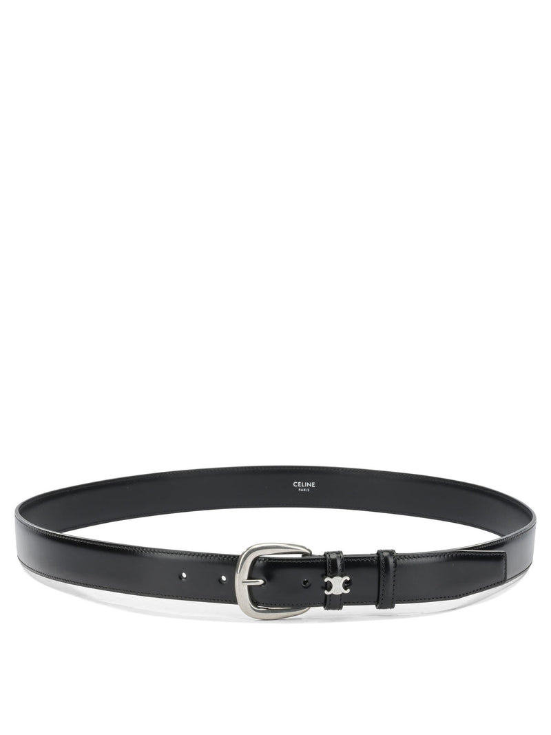 Celine Celine Leather Belt Black Men - World Class Fashion