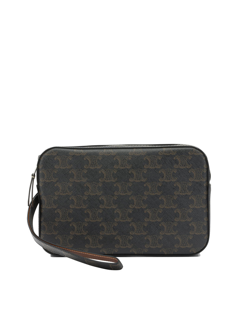 Celine Celine Men Beauty Case Brown - World Class Fashion