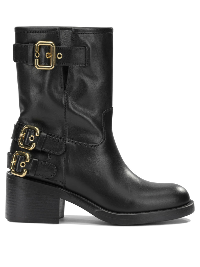 Chloe Botas Chloé Dakota sin cordones Negras para mujer - World Class Fashion