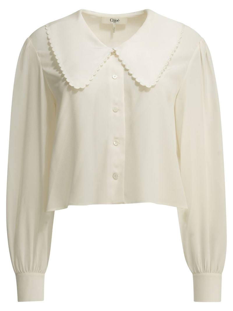 Chloe Chloé Casual Silk Shirt - World Class Fashion